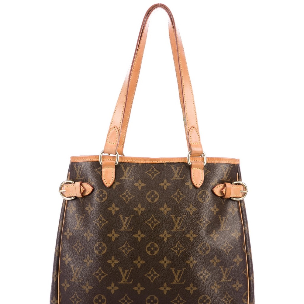 AUTHENTIC Louis Vuitton Brown and Tan Monogram Tote.